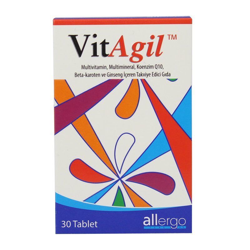 VitAgil Multivitamin-Mineral 30 Tablet