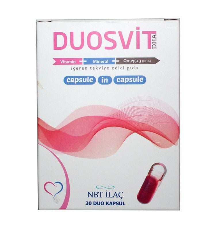 Duosvit Dha Takviye Edici Gıda 30 Duo Kapsül