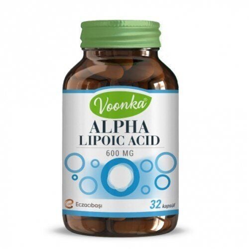 Voonka Alpha Lipoic Asit 600mg 32 Kapsül