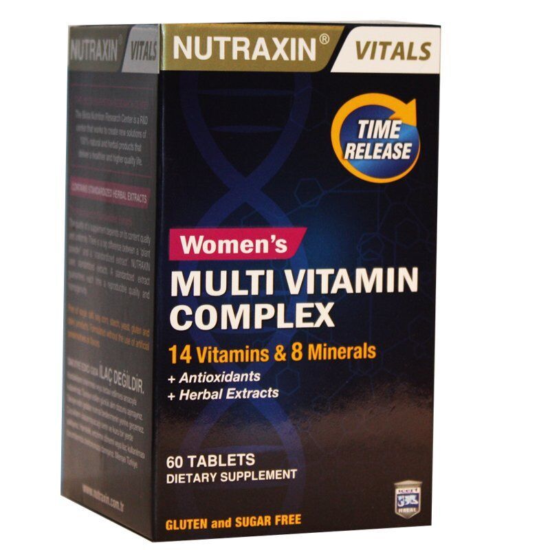 Nutraxin Multivitamin Complex Kadınlara Özel 60 tablet