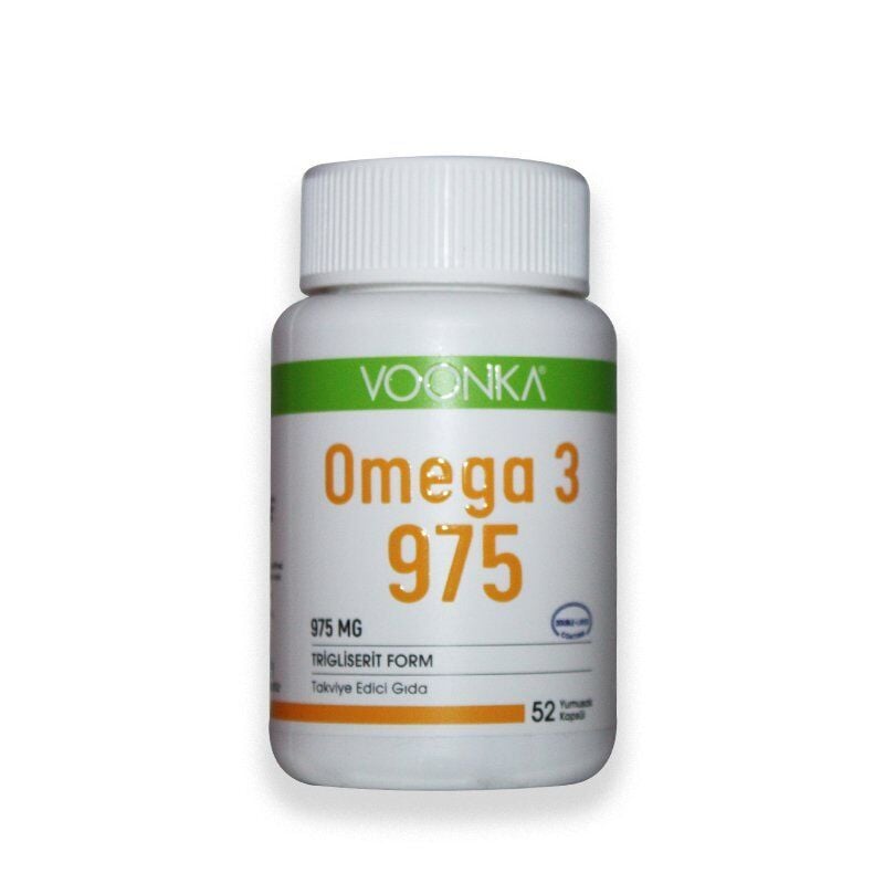 Voonka Omega 3 975mg 52 Yumuşak Kapsül