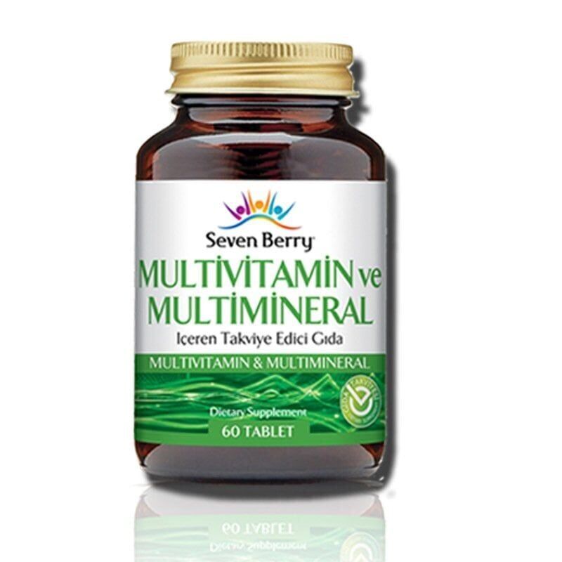 Seven Berry Beta Glukan İçeren Multivitamin 60 Tablet