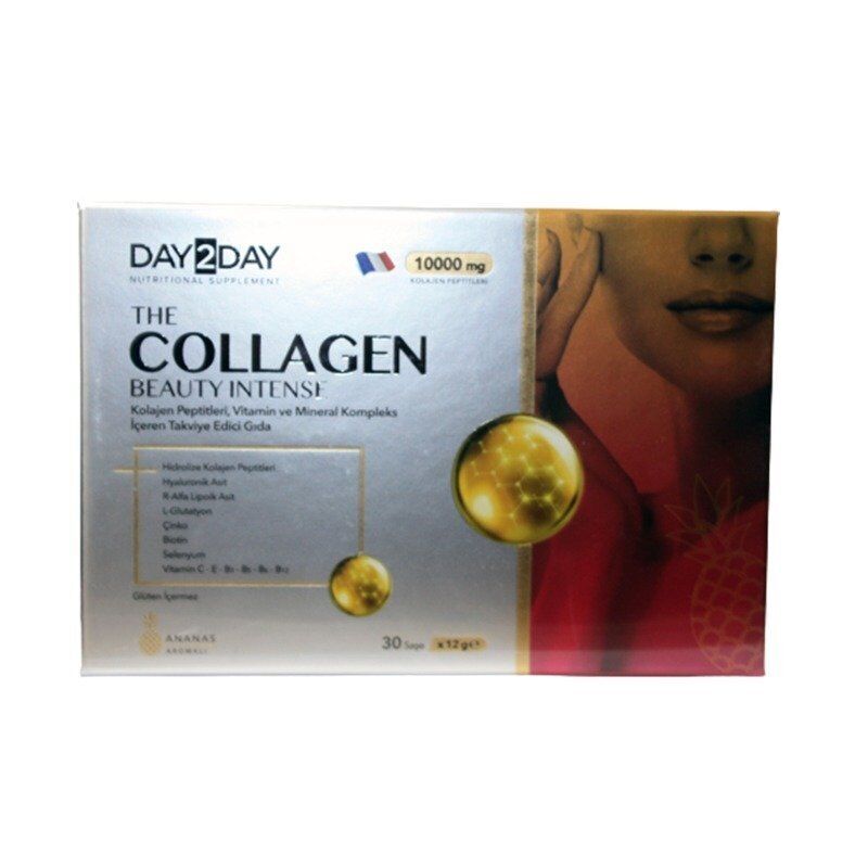 Day 2 Day The Collagen Beauty İntense Ananas Aromalı 30 Saşe x 12g