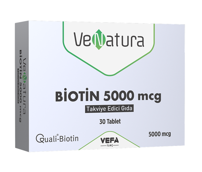 Venatura Biotin 5000mcg 30 Tablet