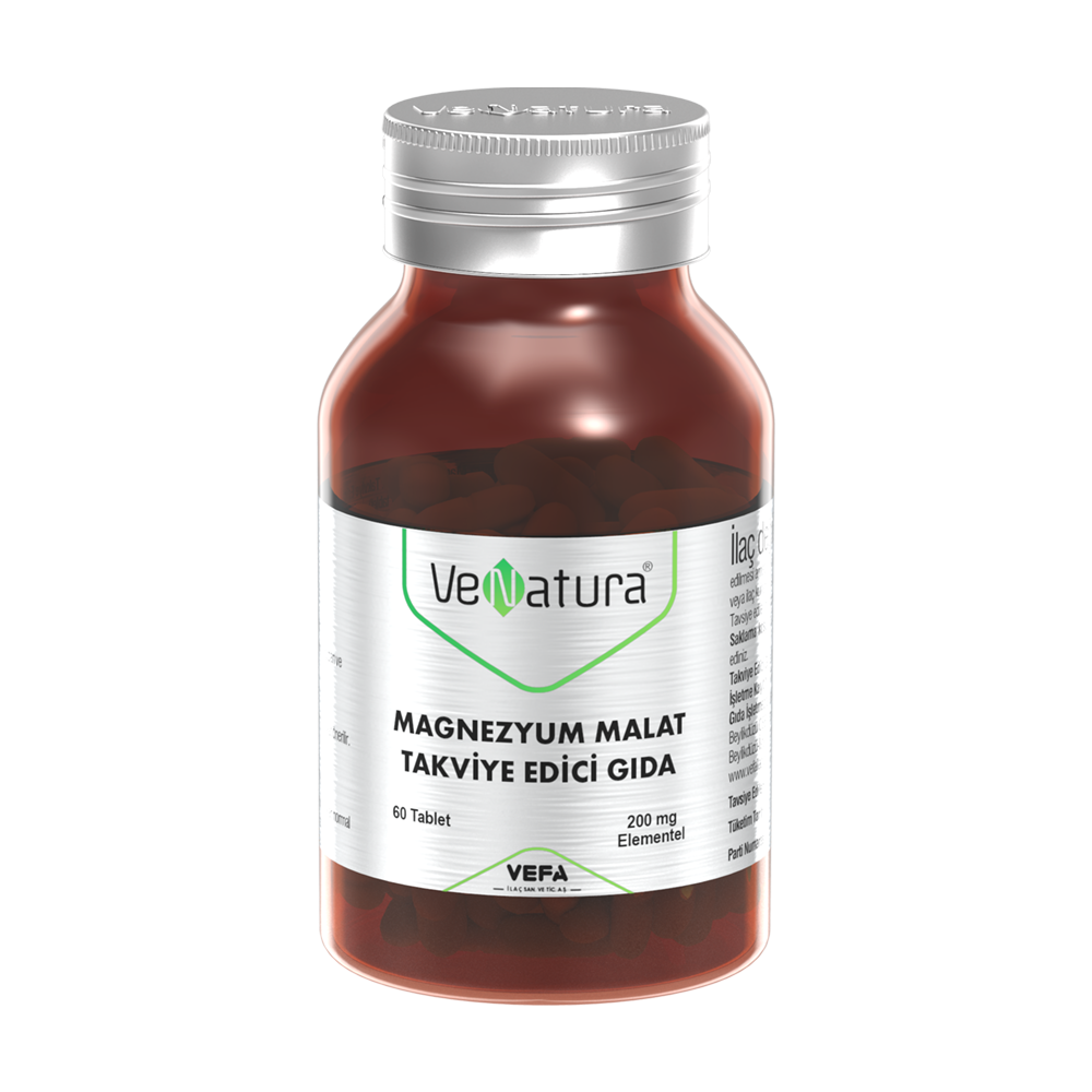 Venatura Magnezyum Malat 60 Tablet