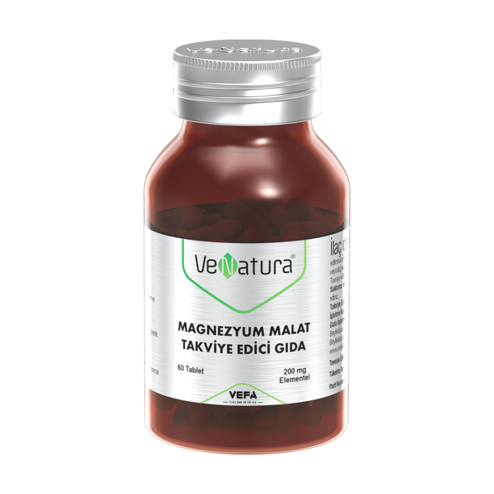 Venatura Magnezyum Malat 60 Tablet