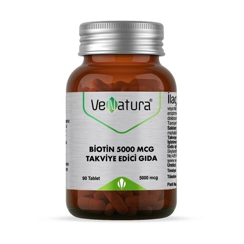 Venatura Biotin 5000mcg 90 Tablet