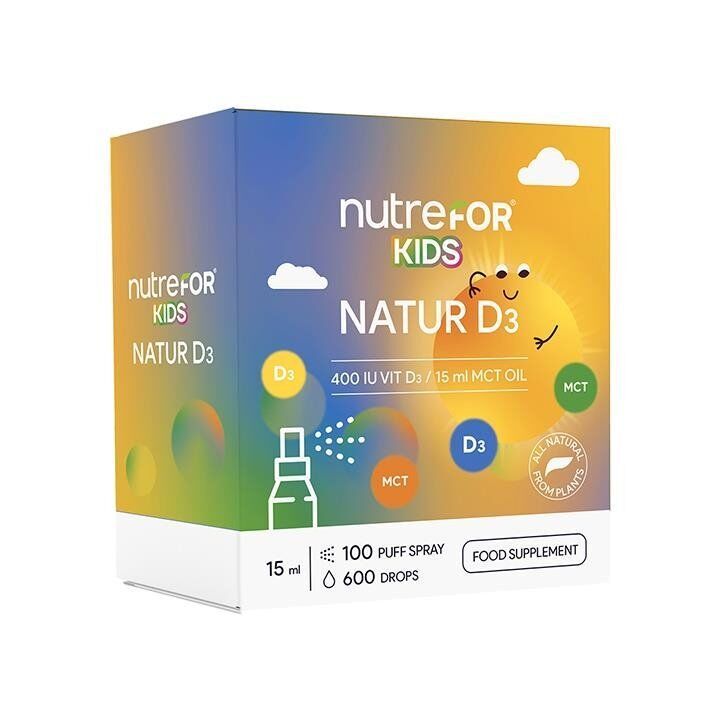 Nutrefor Kids Natur D3 Vitamin 400 IU 15ml