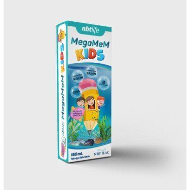 SKT:06/2025 NBT Life Megamem Kids 150 ml