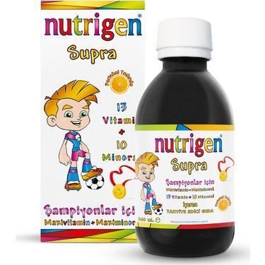 SKT:10/2025 Nutrigen Supra Şurup 200 ml